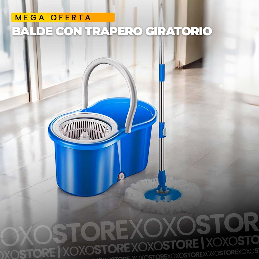 Limpiador giratorio+balde