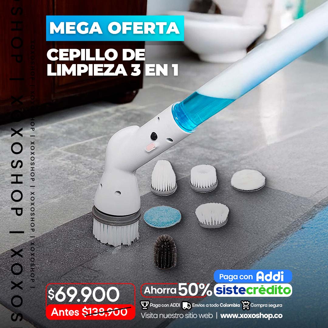 Cepillo de limpieza 3 en 1