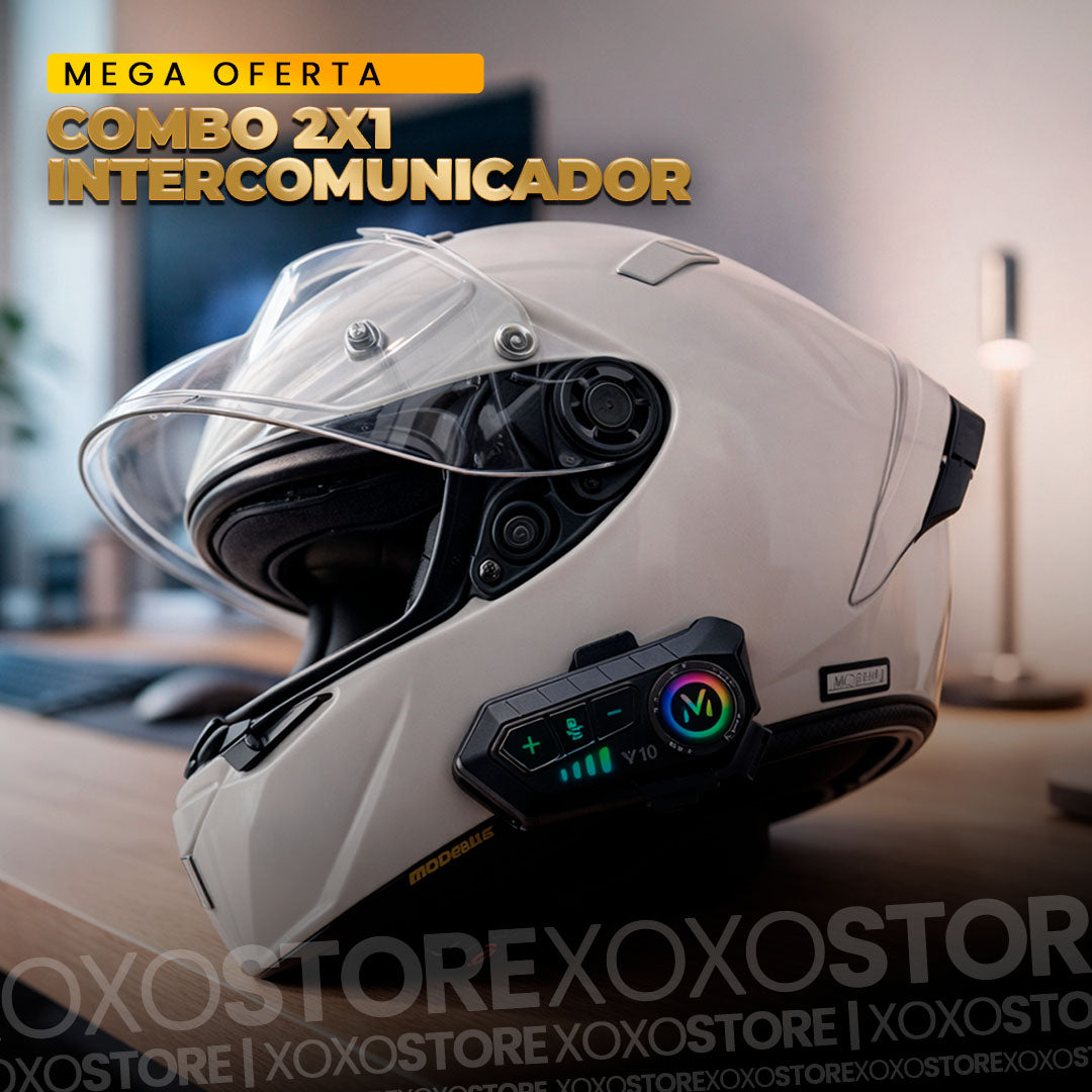 2X1 intercomunicador para motos