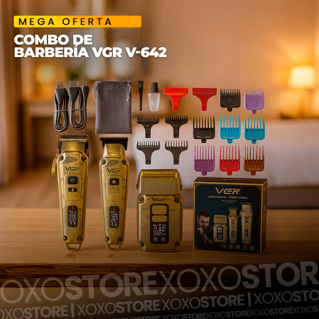 Combo de barberia vgr V642