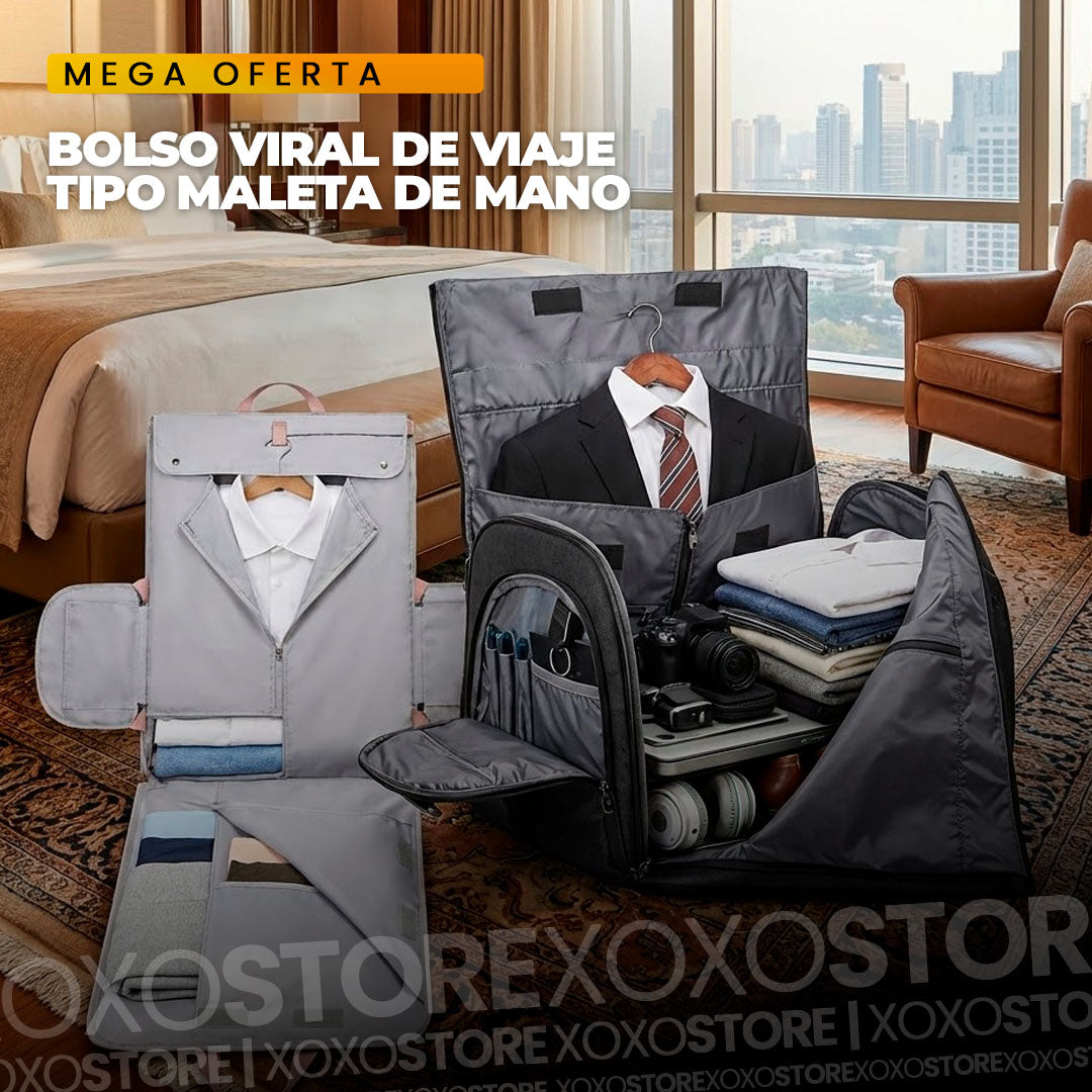 Maleta de mano viral de viaje