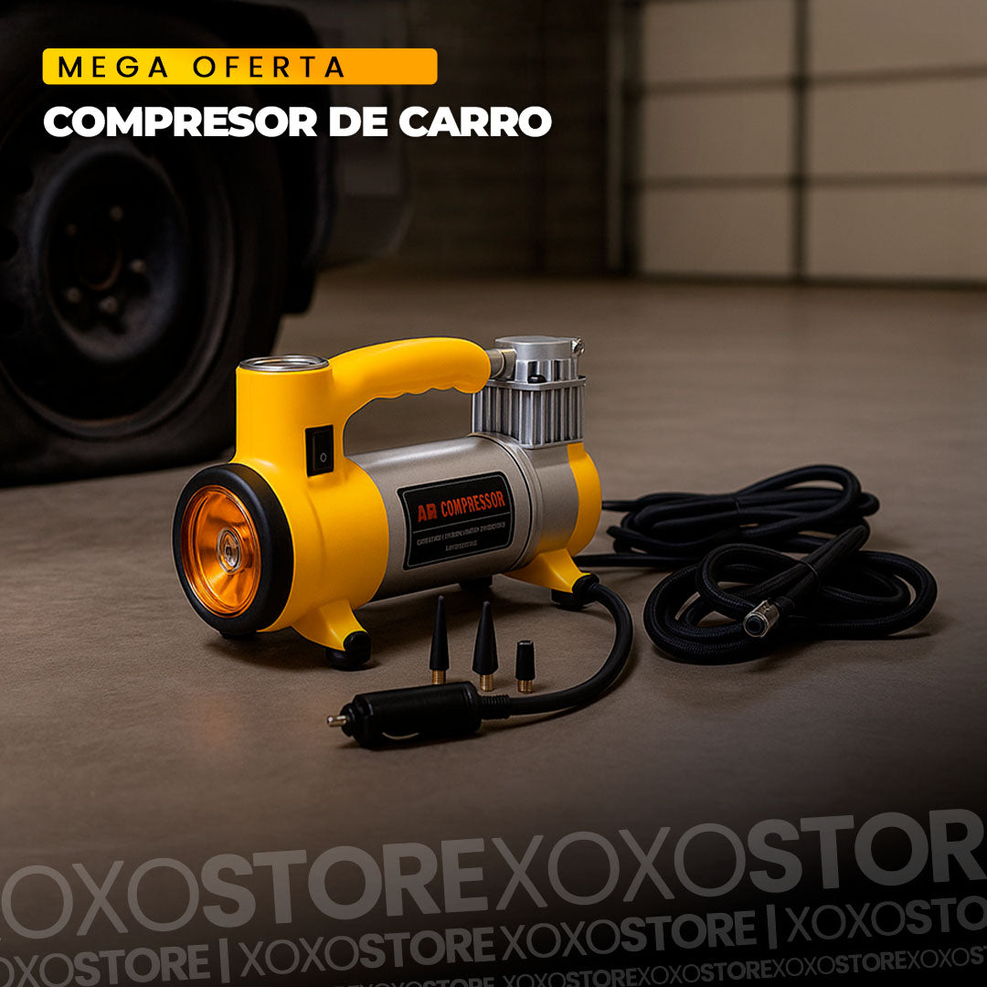 Compresor  de aire para carro o bicicleta u otros