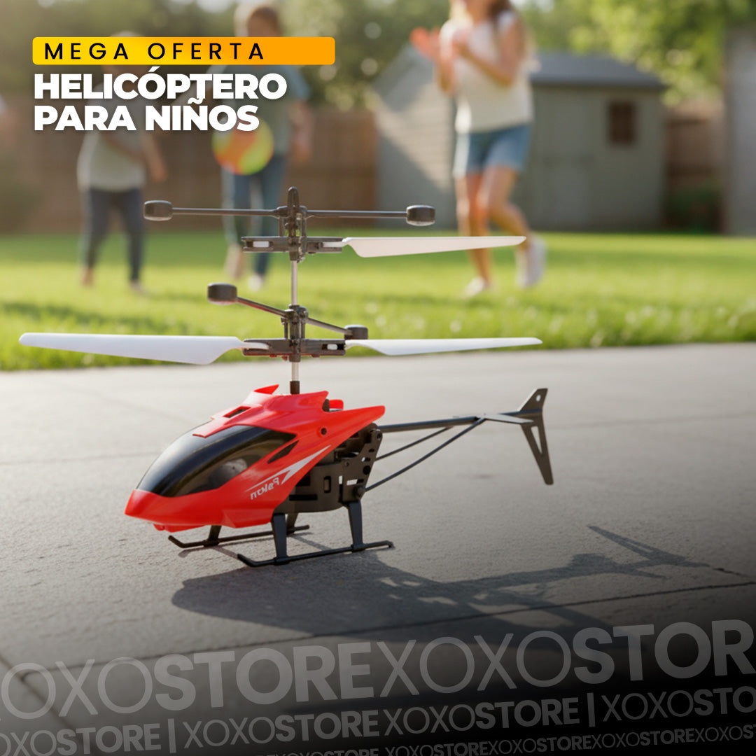 Helicoptero infantil recargable