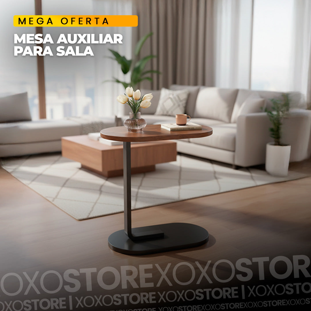 Mesa auxiliar de madera