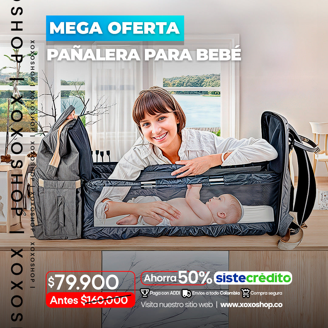 Pañalera expandible