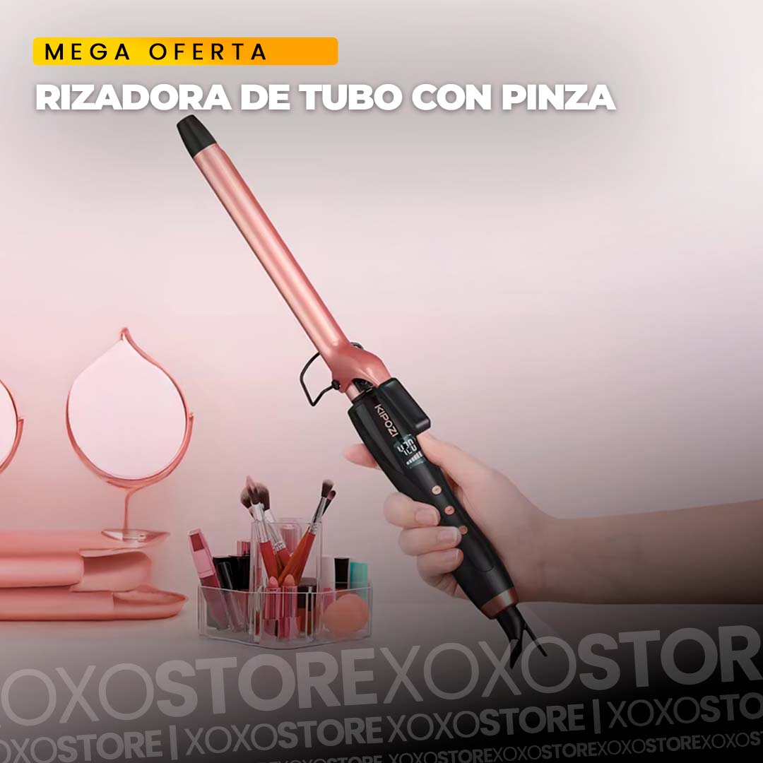 Rizadora de tubo con pinza