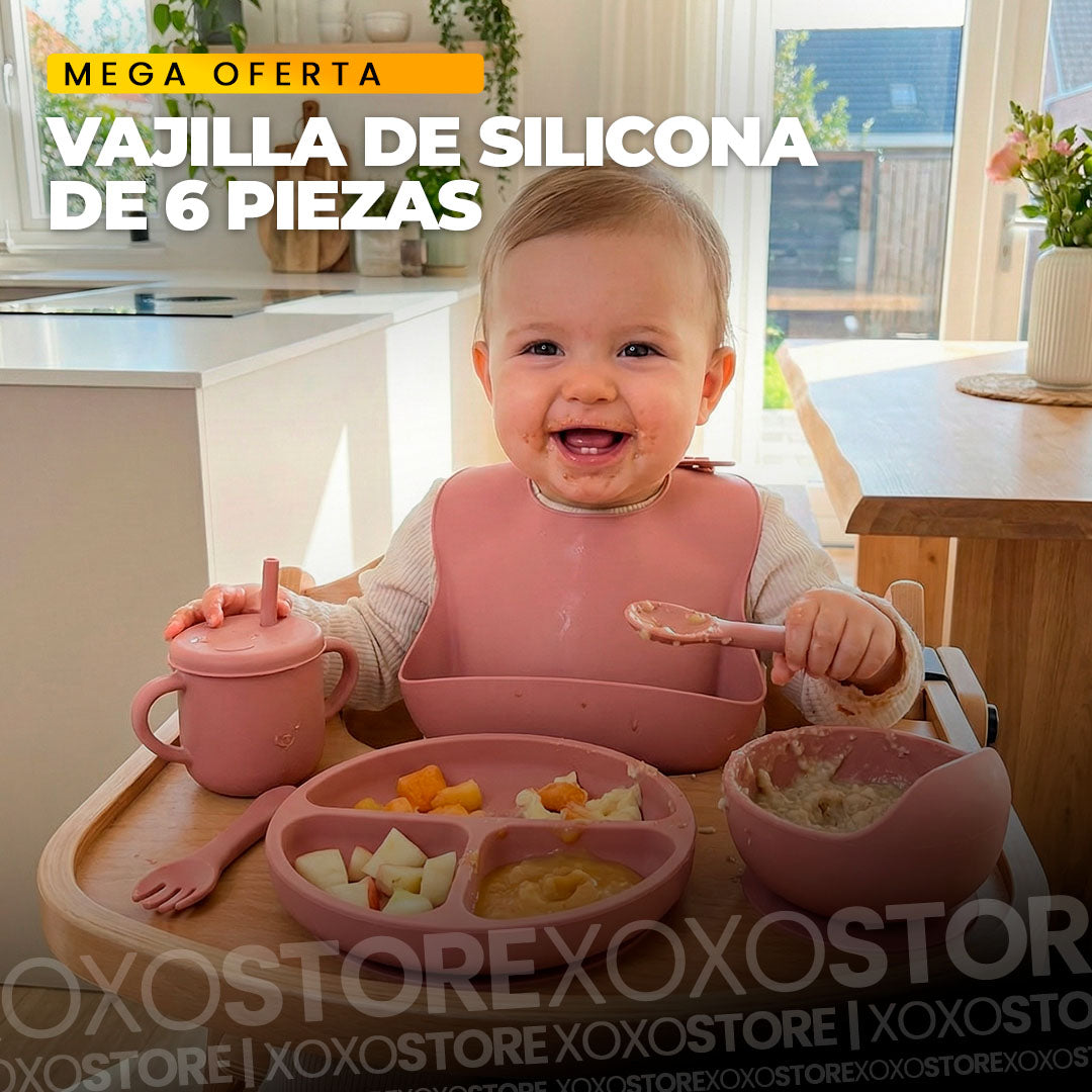 Kit de alimentacion complemetaria para bebe de 6 piezas